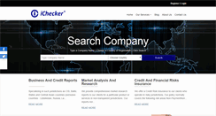 Desktop Screenshot of ichecker.com