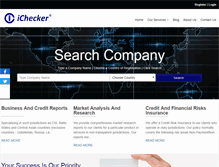 Tablet Screenshot of ichecker.com